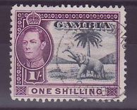 Gambie Gambia Cancelled Mansa Konko 1s Elephant