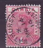 Gambie Gambia Cancelled Bathurst 1p Victoria