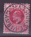 Gambie Gambia Cancelled Bathurst 1p Edward VII Year 1902 as 2