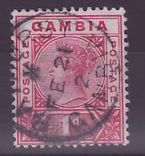 Gambie Gambia Cancelled Bathurst 1p Victoria Year 1902 as 2