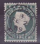 Gambie Gambia Cancelled Gambia Received 1/2p Victoria