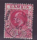 Gambie Gambia Cancelled Paquebot Liverpool 1 p Edward VII Posted on steamer
