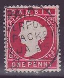 Gambie Gambia Cancelled Paquebot Liverpool 1 d Cameo Liverpool Br Packet
