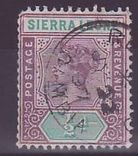 Gambie Gambia Sierra Leone stamps with Received Gambia cancellation 1/2d 