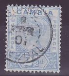 Gambie Gambia 2 1/2d Victoria Goree Senegal Cancellation