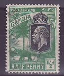 Gambie Gambia 1/2d Paquebot cancellation