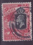 Gambie Gambia 1/2d Elephant Hulls York cancellation