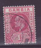 Gambie Gambia 1d Paquebot Cancel