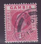 Gambie Gambia 1d Paquebot Cancel