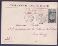 Niger Rare 1er Vol Princesse Marie Jose Zinder Fort Lamy Tchad cachet 5 MARS 25