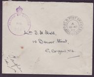 Gambie Gambia Censor cover with Field Post Office 16 AP 42 can  to Glasgow Censure