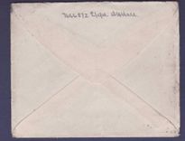 Gambie Gambia Field Post Office cover wih 19 JA 42 cancellation censor handstamp to Glasgow for Scotland