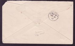 Lettre Guinee avec cachet Liverpool Paquebot 1912