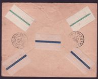 Haut Senegal & Niger Lettre avec 2*5c Gouverneur Ballay cad Madoua SEPT 15 + Gaya Niger pour Porto-Novo Dahomey  Rare