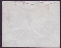 Gambia Gambie Cover with 1s Jubilee +1d Elephant stamp and Air Mail cachet to Westcliff on Sea  England