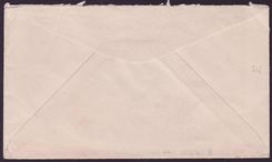 Cover St Lucia Lucie franked with 1d GV issue canc 20 for Mass USA