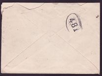Cover St Lucia Lucie franked with 2 1/2d GV issue for Chicago USA dated 14