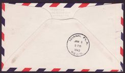 Gambia Gambie Elephant Values with 1941 American African Ferry Air Mail service First Flight to chicago  USA  Bathurst N
