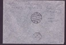 Gambia Gambie Zeppelin cover dated MAR 35 London  for Gambia  RARE