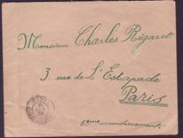 Guinee Lettre 2*25c cad Mamou OCT 28 pour Paris  France