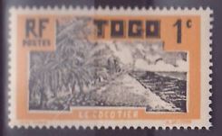 Togo n°61 1c Cocotier **