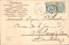 CPA Fantaisie Fleurs Enfant 