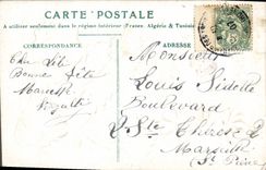 Vintage Postcard Fantasy Flowers St Louis