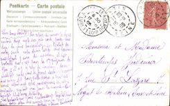 CPA Fantaisie Fleurs Colombes 