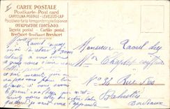 CPA Fantaisie Fleurs Trefles 