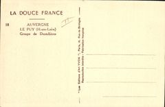 CPA Dentelle Dentelliere Le Puy Groupe de dentellieres 