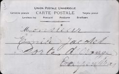 Vintage Postcard Fantasy Woman Chavita Theater (metallized chart) SIGNAL