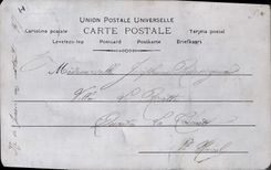 Vintage Postcard Fantasy Woman Nina d' Asti (metallized chart) SIGNAL