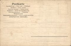 CPA Fantaisie Noel (carte en bois) 