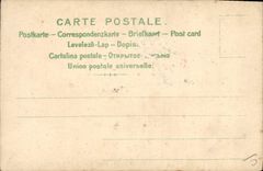 Vintage Postcard Fantasy Woman Range (chart out of wooden)