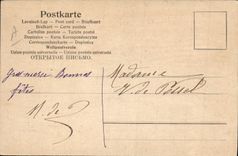 CPA Fantaisie Noel (carte en bois)