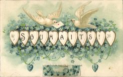 CHART SYSTEM Fantasy Flowers Doves