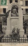 CPA Emile Zola Monument Place Trarieux Suresnes 