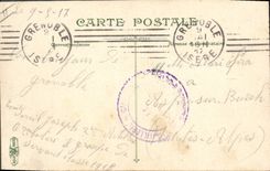 CPA Cheval Equitation Hippisme Artillerie La voltige Militaria