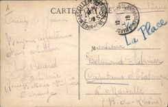 CPA Cheval Equitation Hippisme Orange Les nouvelles ecuries du 55eme d'artillerie Militaria