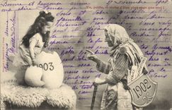 CPA Fantaisie Enfant Annee 1903 