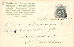 Vintage Postcard Fantasy Flowers Year 1905