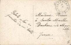 CPA Fantaisie Fleurs Annee 1909 