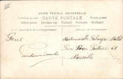 CPA Fantaisie Fleurs Annee 1909 Enfant 