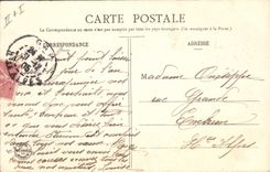 Vintage Postcard Fantasy Women Year 1906