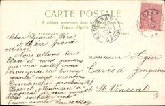 CPA Fantaisie Fleurs Annee 1905 