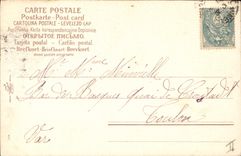 CPA Fantaisie Fleurs Annee 1905 Ange 