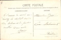 CPA Fantaisie Fleurs Annee 1906 Enfant 