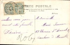 CPA Fantaisie Fleurs Annee 1906 Enfants 