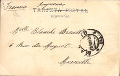 CPA Corrida Course de taureaux El paseo 