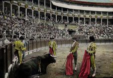 CPA Corrida Course de taureaux La puntilla 